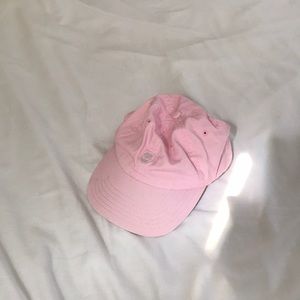 baby pink hat